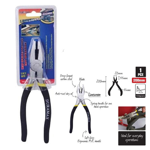 Duramax Linesman Plier 200mm