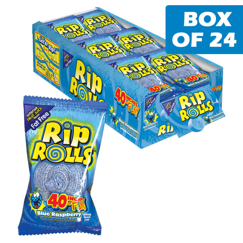 Rip Rolls Blue Raspberry 40g