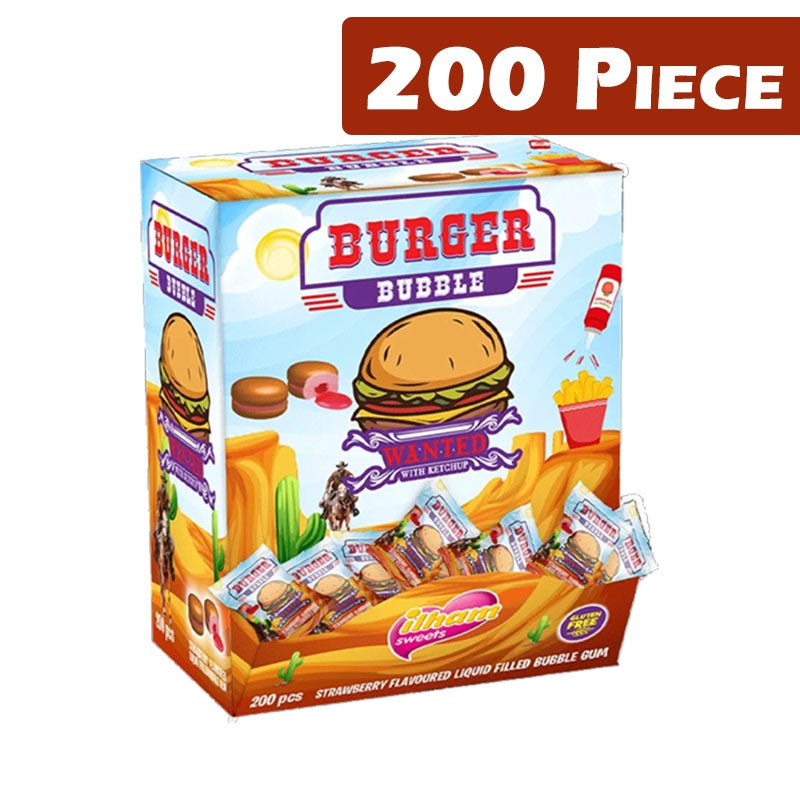 Burger Gum Balls (200 Piece)