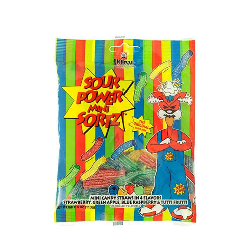 Sour Power Mini Sortz 113g