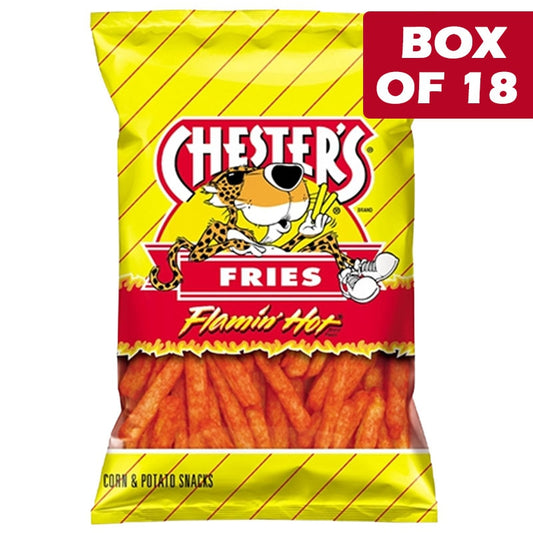 Chester's Flamin Hot Cheese Flavoured Snacks 170g