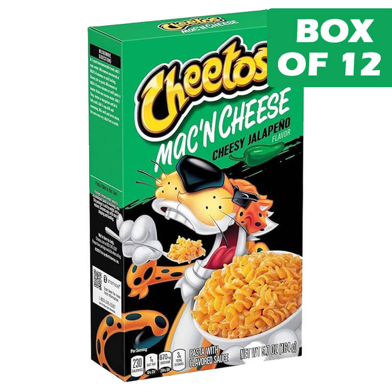 Cheetos Mac N Chees Cheesey Jalapeno Pasta 170g