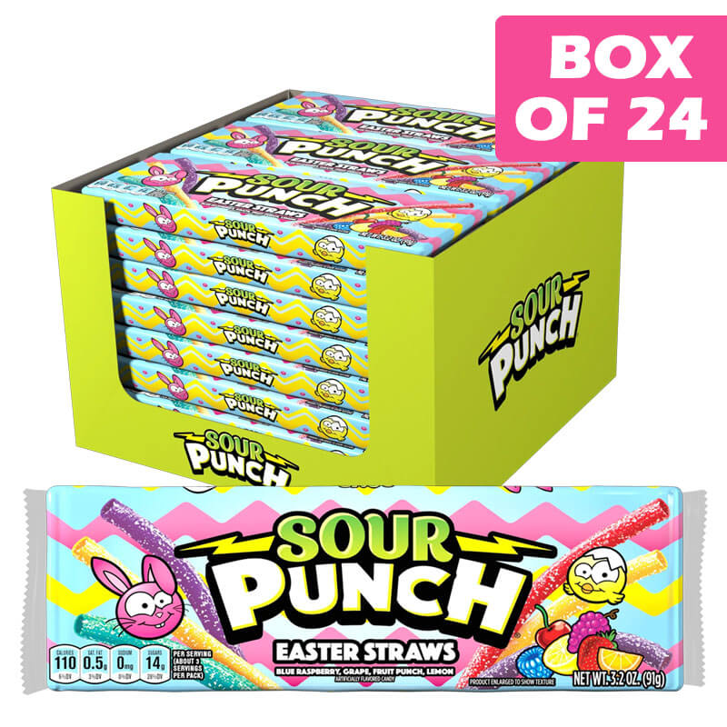 Sour Punch Easter Straws 91g