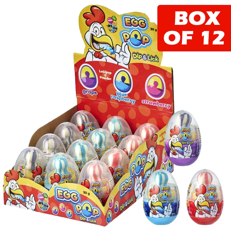 Lolliland Egg Lollipop Dip N Lick 30g