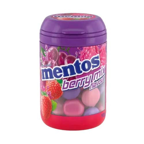 Mentos Chew Berry Bottle 100g 