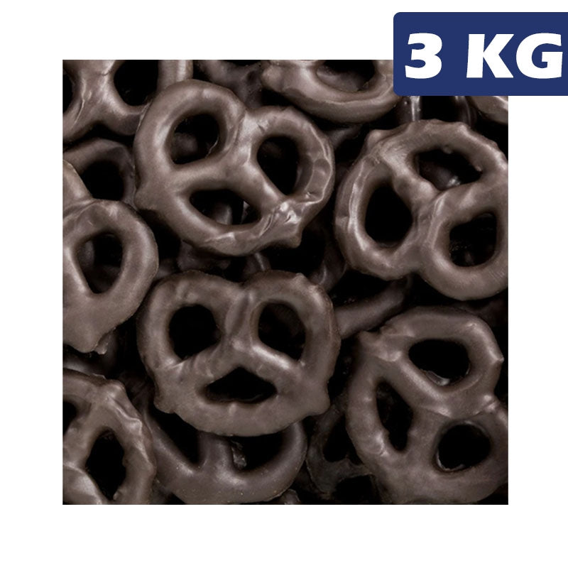 Everfresh Dark Choc Pretzel 3kg