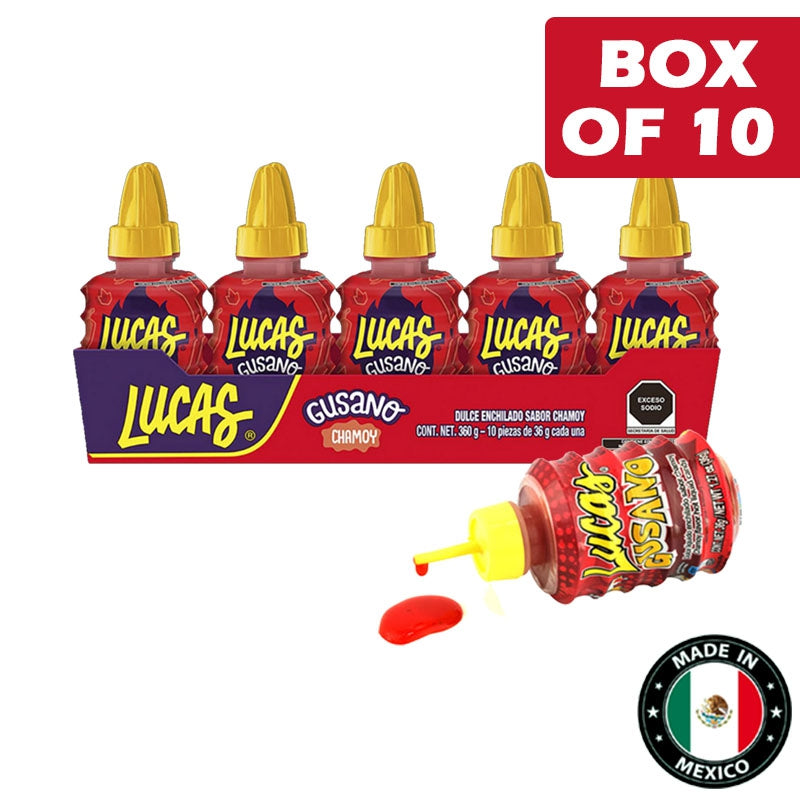 Lucas Gusano Chamoy 36gm