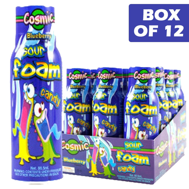 Cosmic Sour Foam Candy Blue Raspberry 90Ml 