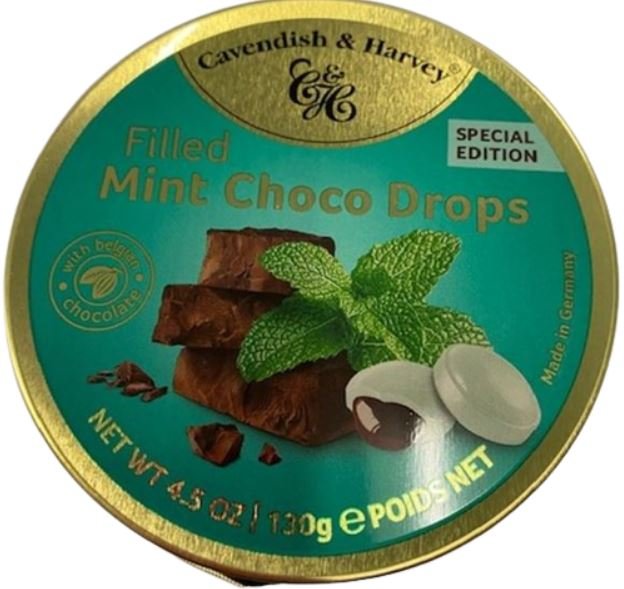 Cavendish & Harvey Mint Choco Drops 130g