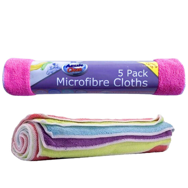 Microfibre Cloths 5 Pack