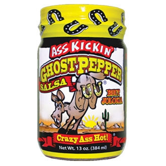 Ass Kickin Ghost Pepper salsa 348ml