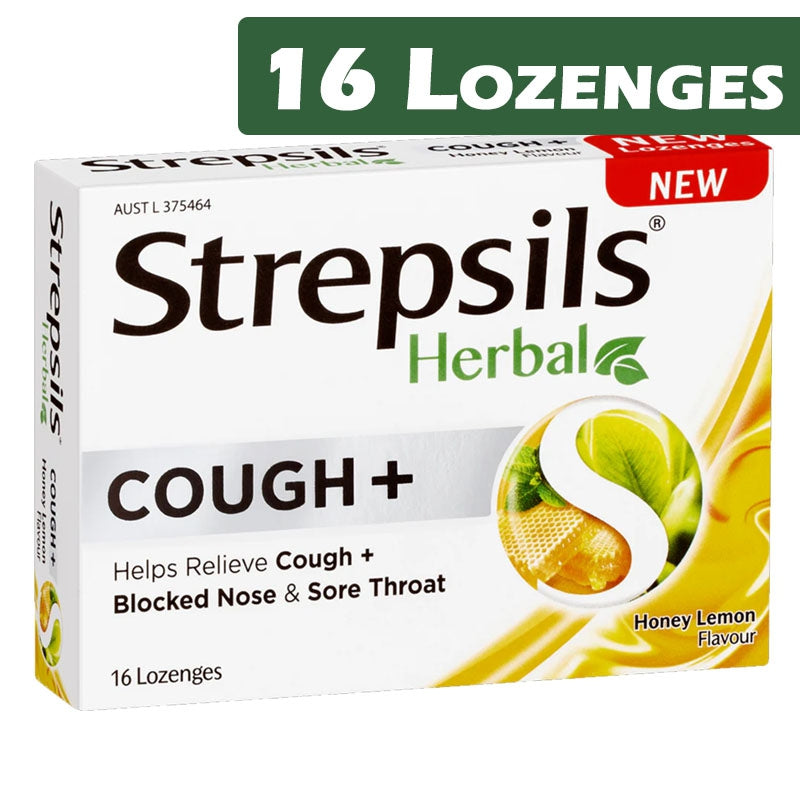 Strepsil Herbal Honey Lemon