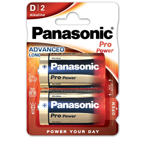 Panasonic Battery D 2 Pack