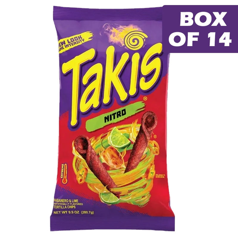 Barcel Takis Nitro Habanero & Lime Tortilla Chips 280g