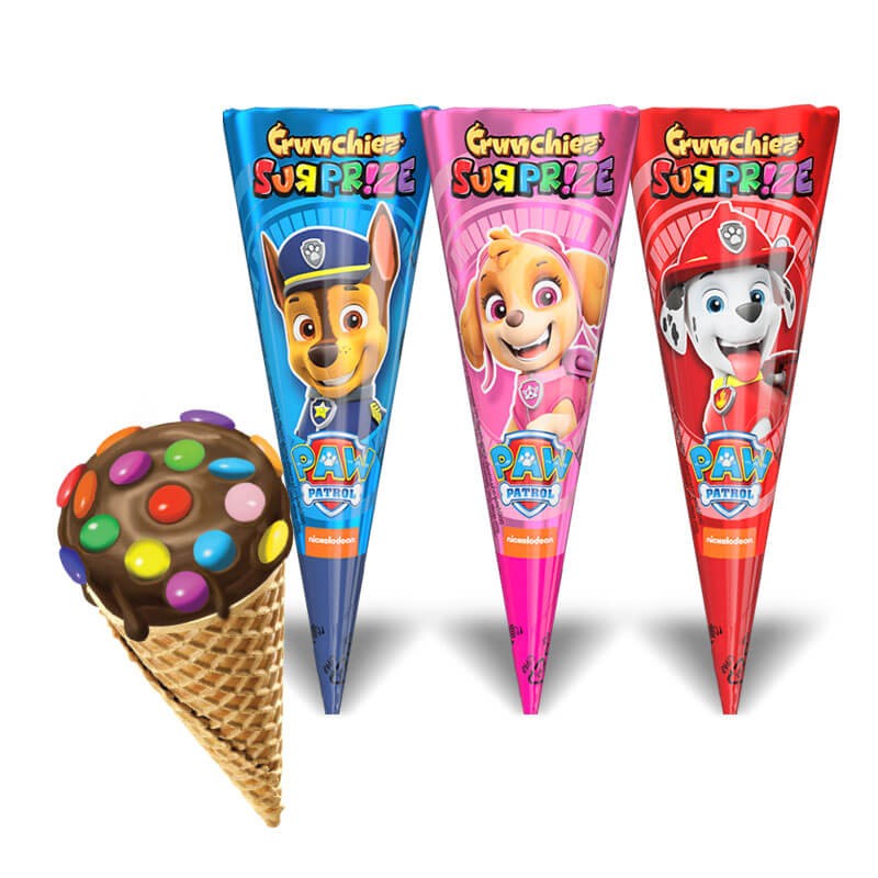 Paw Patrol Crunchiez Surprise Cone 25g