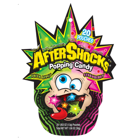 Aftershocks Pop Candy (20 Pouches)