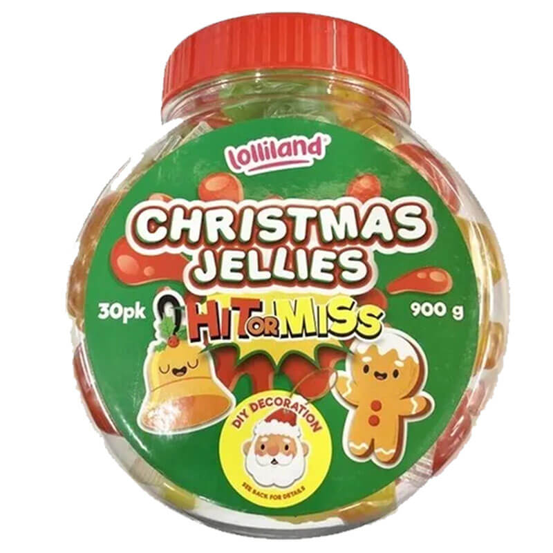 Christmas Jellies Jar 900g