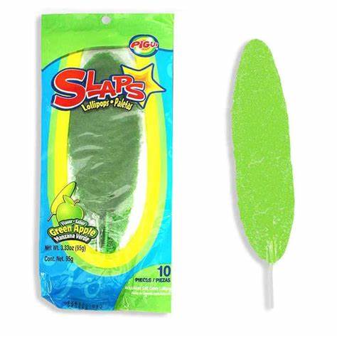 Mega Slaps Green Apple 100g