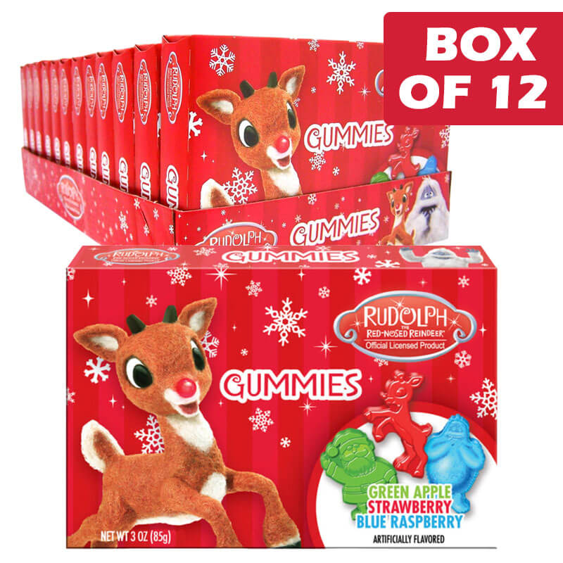 Rudolph Gummies Box