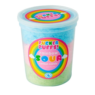 Rainbow Sour Cotton Candy 50g