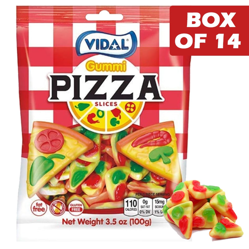 Vidal Gummi Pizza 100g