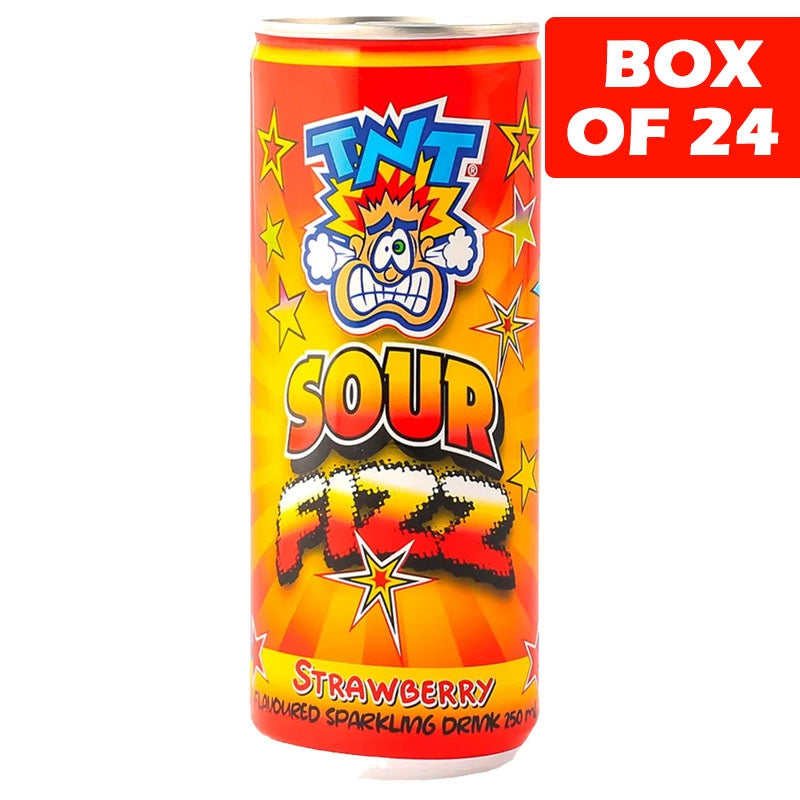 Tnt Sour Fizz Strawberry 250ml