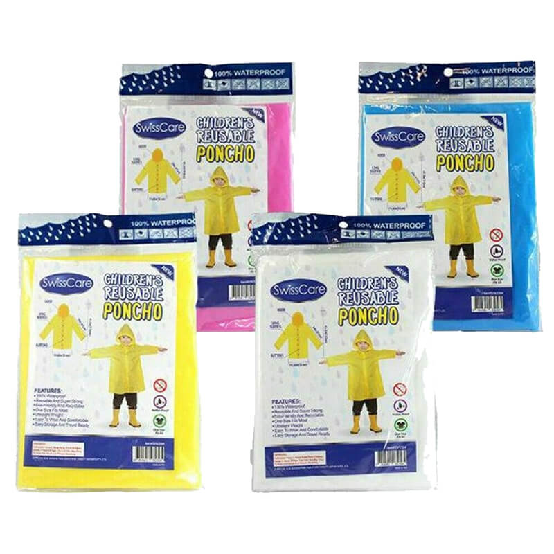 Emergency Poncho 4 Colours