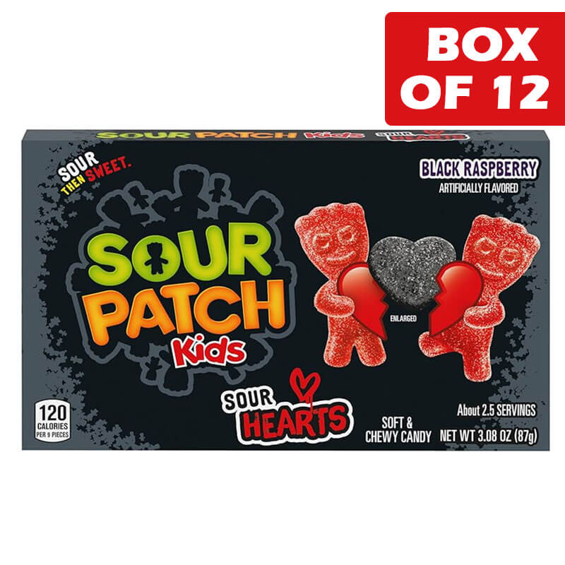 Sour Patch Sour Hearts 88g