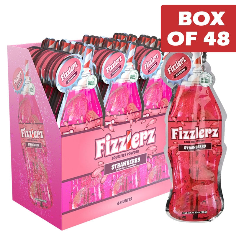 Fizzlerz Strawberry 10g (48 Pieces)