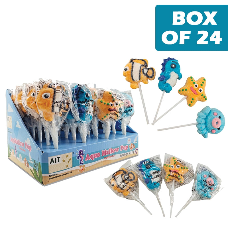 Aqua Mallow Pop 15g (24 Pack)