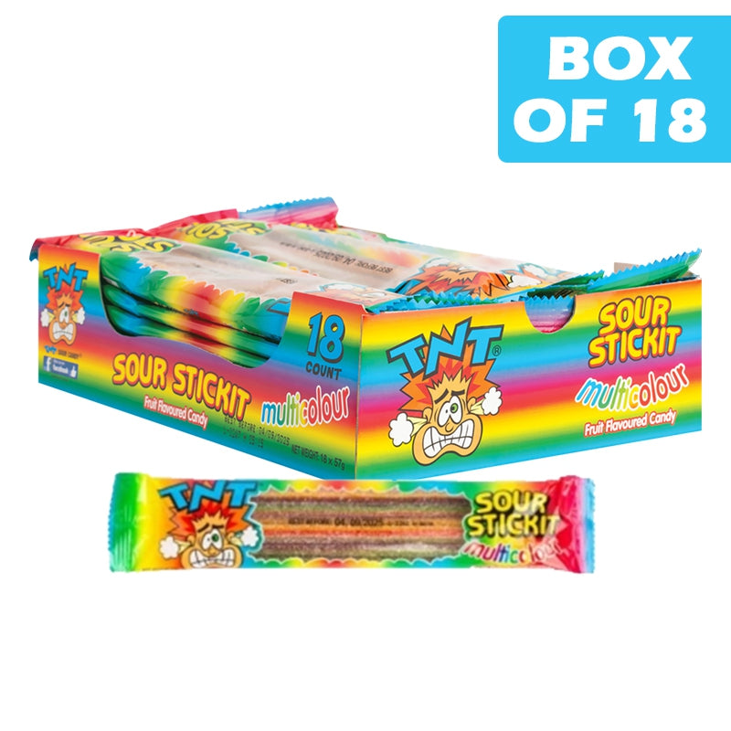 Tnt Sour Stickit Multicolour 57g