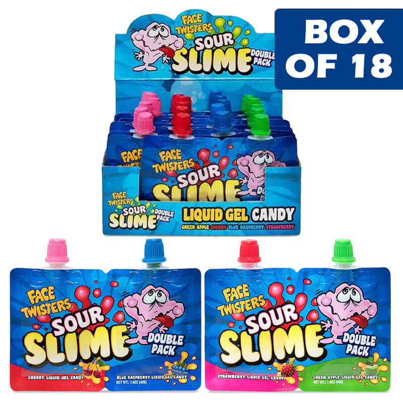 Face Twister Slime Blue 40g