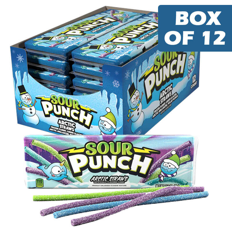 Sour Punch Artic Straws 91g