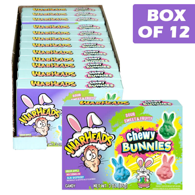 Warhead Chewy Bunnies 85g