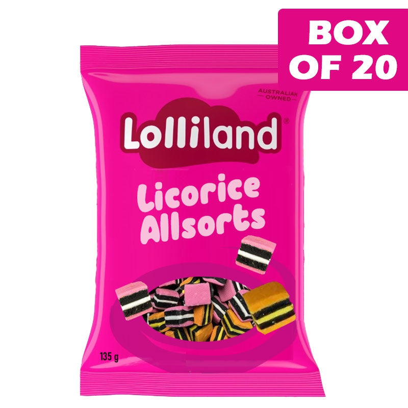 Lolliland Licorice Allsorts 135g