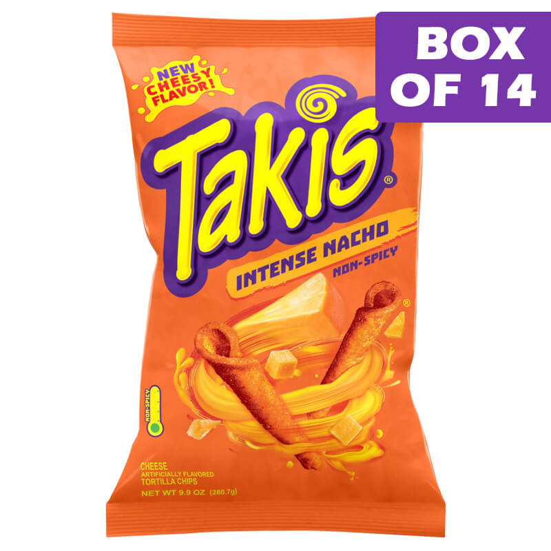 Barcel Takis Intense Nacho Cheese Tortilla Chips 280g
