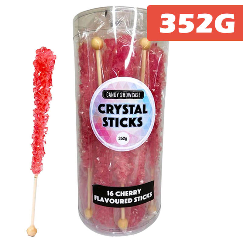 Lolliland Crystal Sticks Hot Pink 16 Sticks