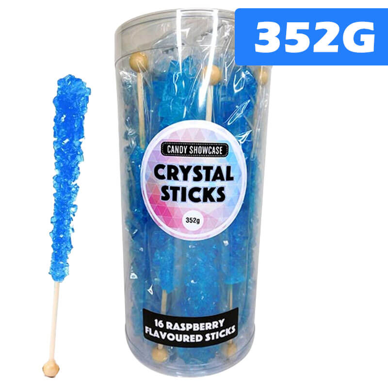 Lolliland Crystal Sticks Blue 16 Sticks