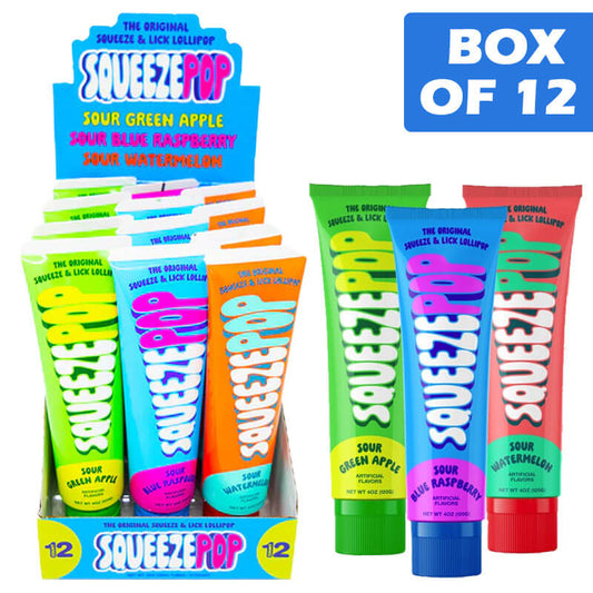 Squeeze Pop Assorted 120g