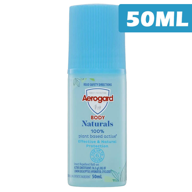 Aerogard Naturals Insect Repellent Roll-on 50Ml