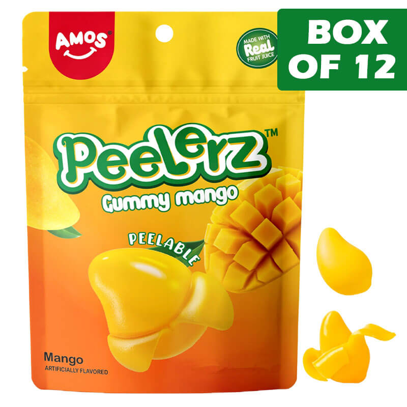 Amos Peel Gummy Mango 170g