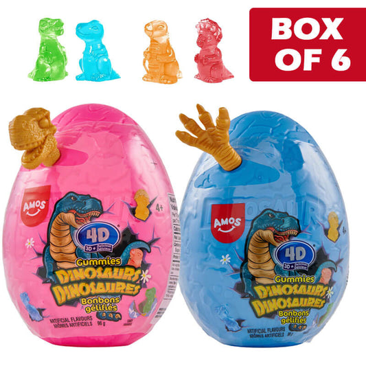 Amos 4d Gummy Dinosour 96g