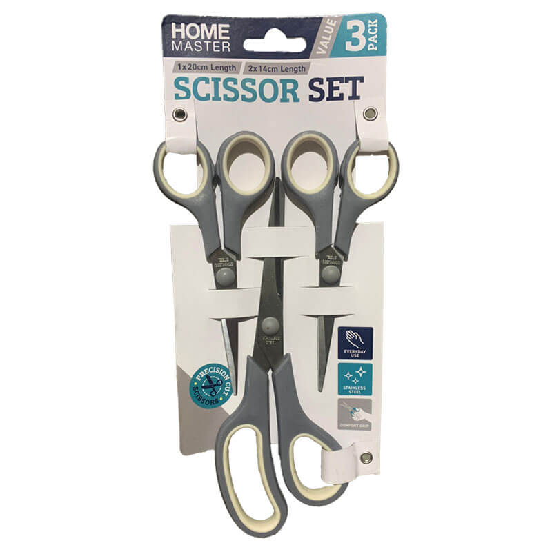 Home Master Scissor Set (3 Pack)