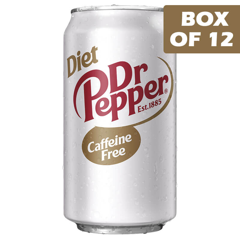 Dr Pepper Diet Caffeine Free 355ml