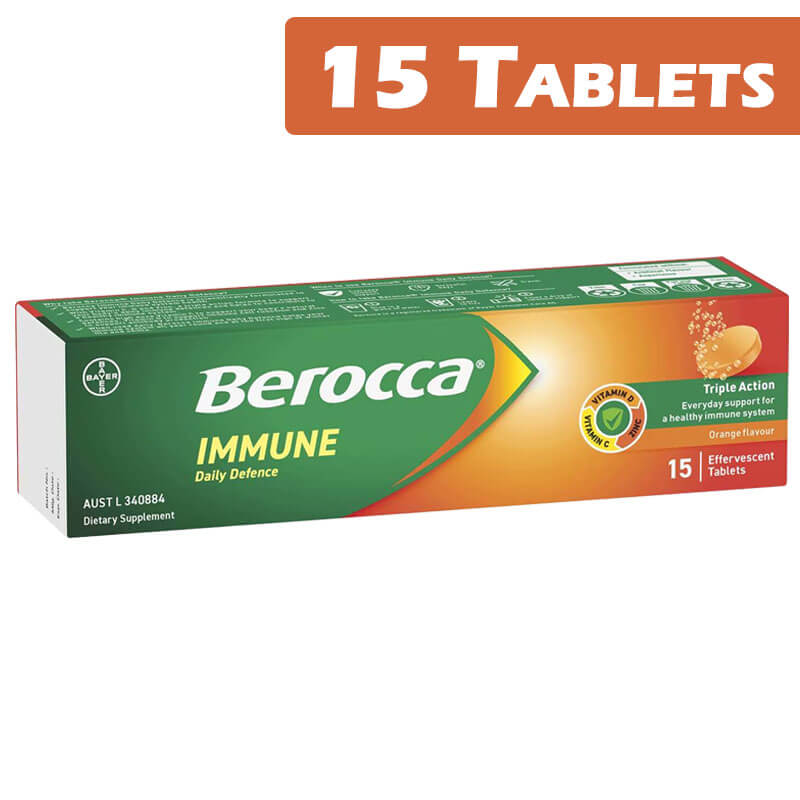 Berocca Immune Orange (15 Tablets)