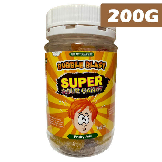 Bubble Blast Sour Fruity 200g