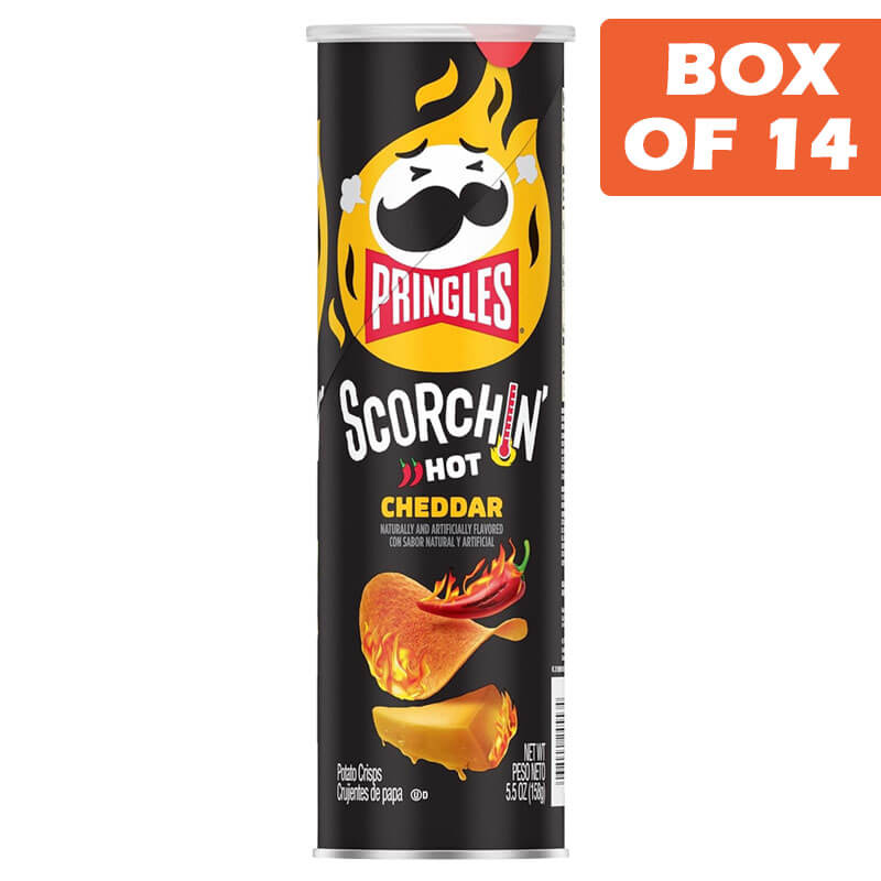 Pringle Scorchin Chedder 158g