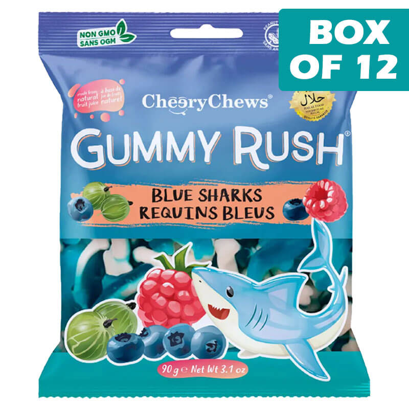 Gummy Rush Blue Shark 90g