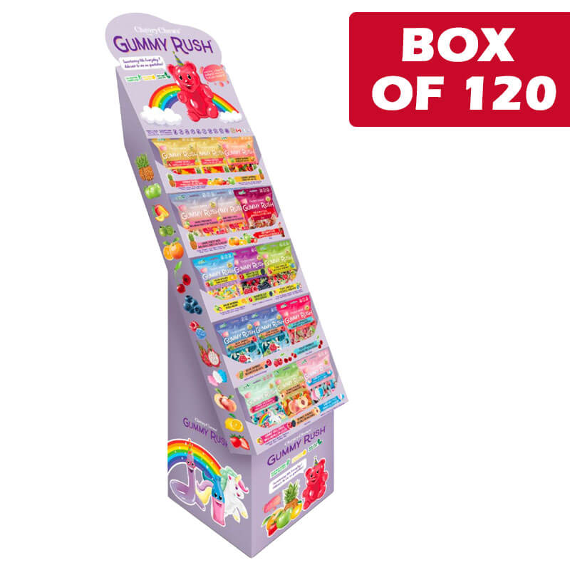 Gummy Rush 90g Display (120 Pieces)