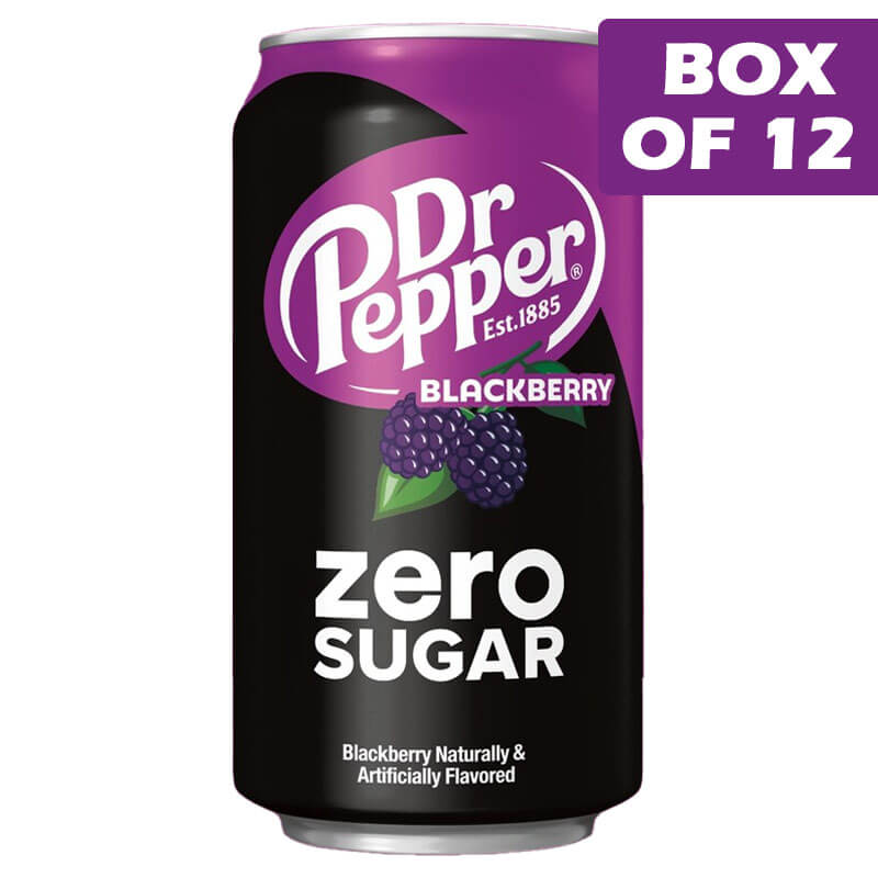 Dr Pepper Blackberry Zero 355ml